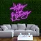 Oh So Hot Happy Birthday Neon Sign - Custom Aprons Now