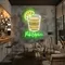 Pub Open Sip Glass Neon Sign - Custom Aprons Now