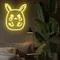 Cute Pikachu Neon Sign - Custom Aprons Now