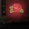 Rose Neon Sign - Custom Aprons Now
