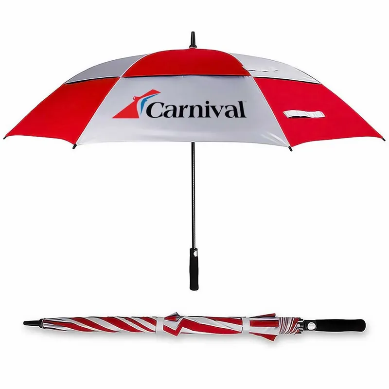 Vented Golf Umbrella - 62 in Arc - Table Covers Now