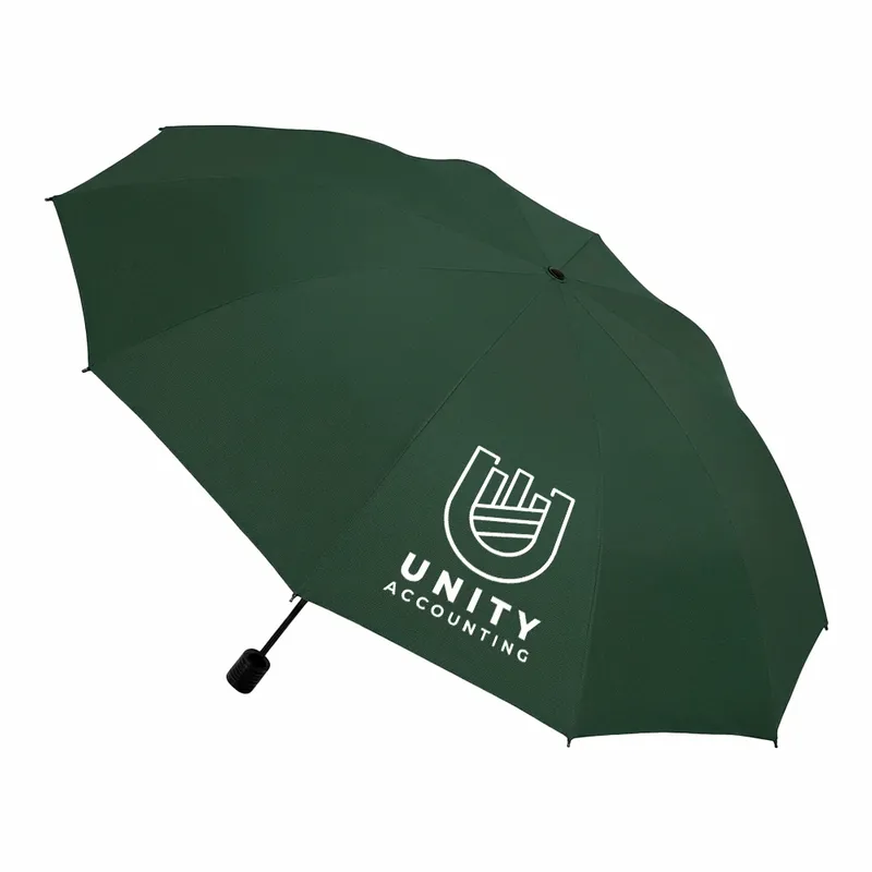 Auto Folding Umbrella - 42 In Arc - Custom Aprons Now