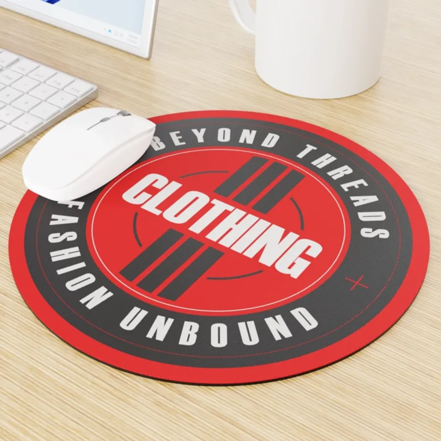 Custom Round Mouse Pad - Custom Aprons Now