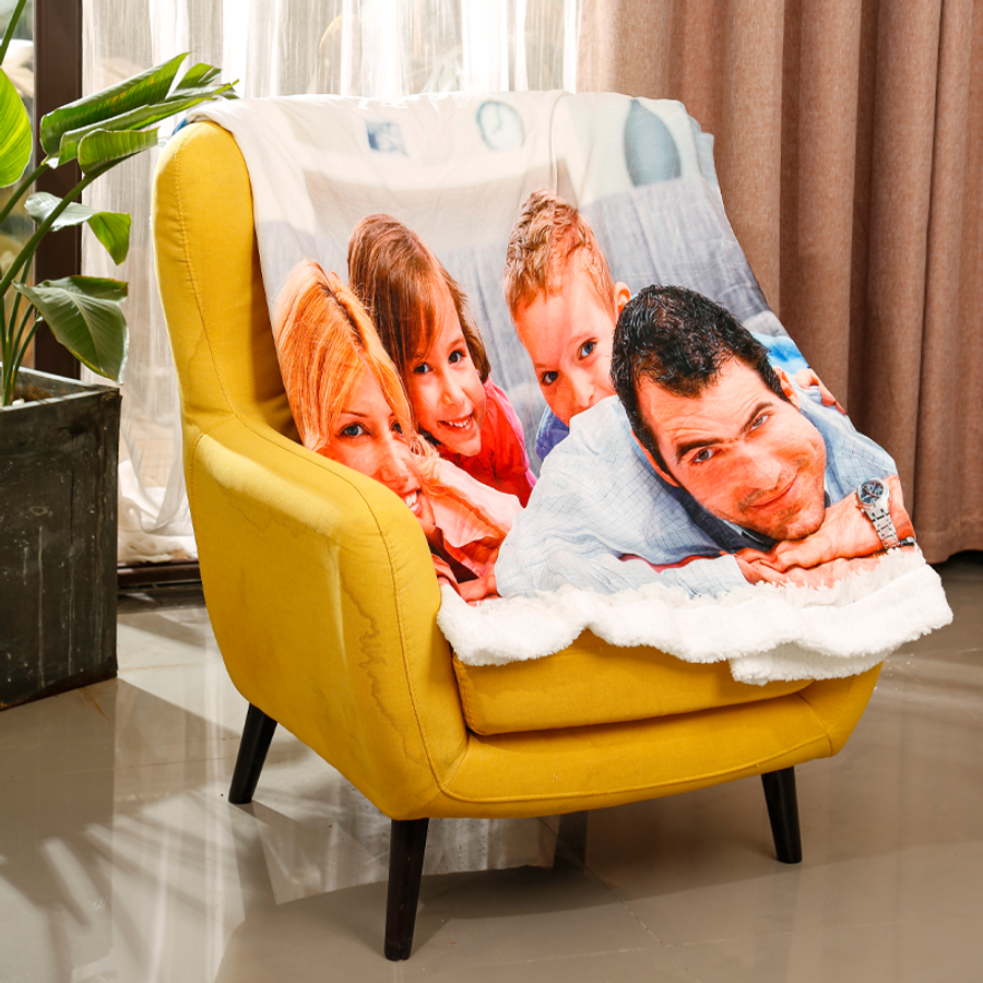 Sherpa Blanket - Custom Aprons Now