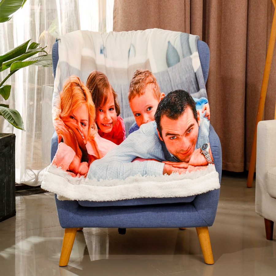 Sherpa Blanket - Custom Aprons Now