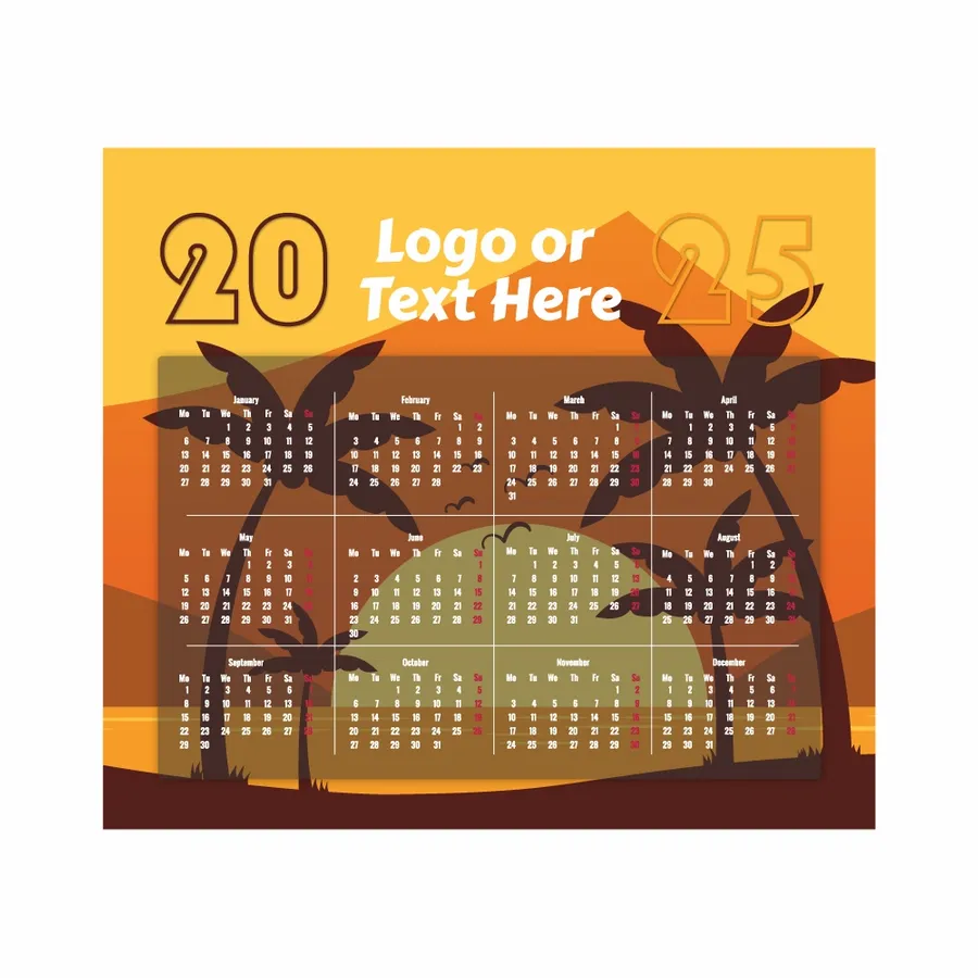 Custom Sunset Mouse Pad - Table Covers Now