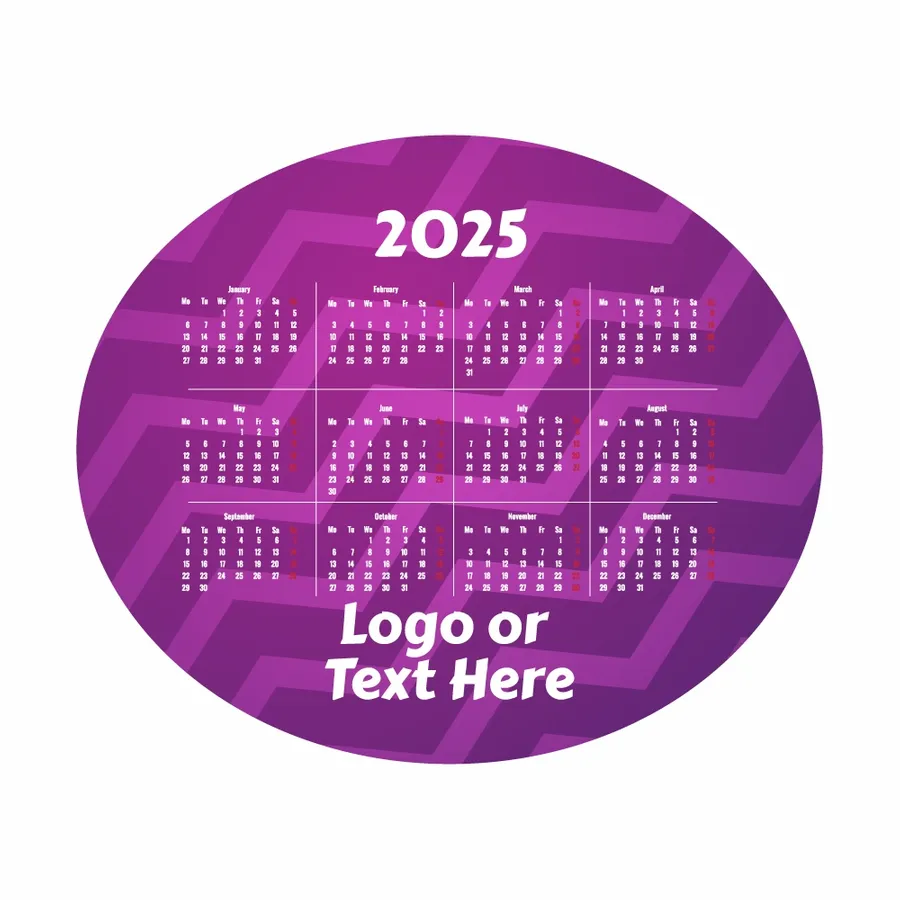 Custom Purple Mouse Pad - Table Covers Now