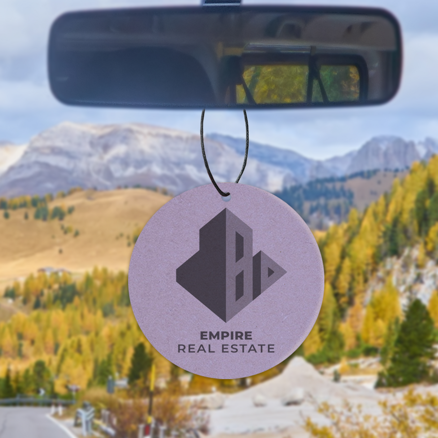 Eco Kraft Paper Air Freshener - Custom Aprons Now