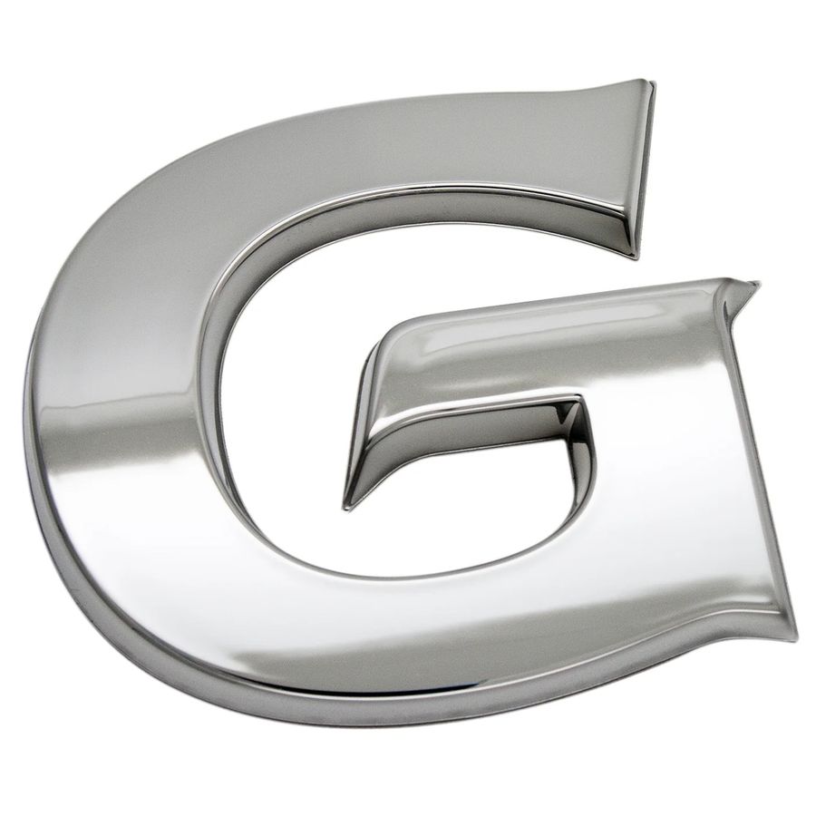 Die Struck Metal Car Badges - Custom Aprons Now