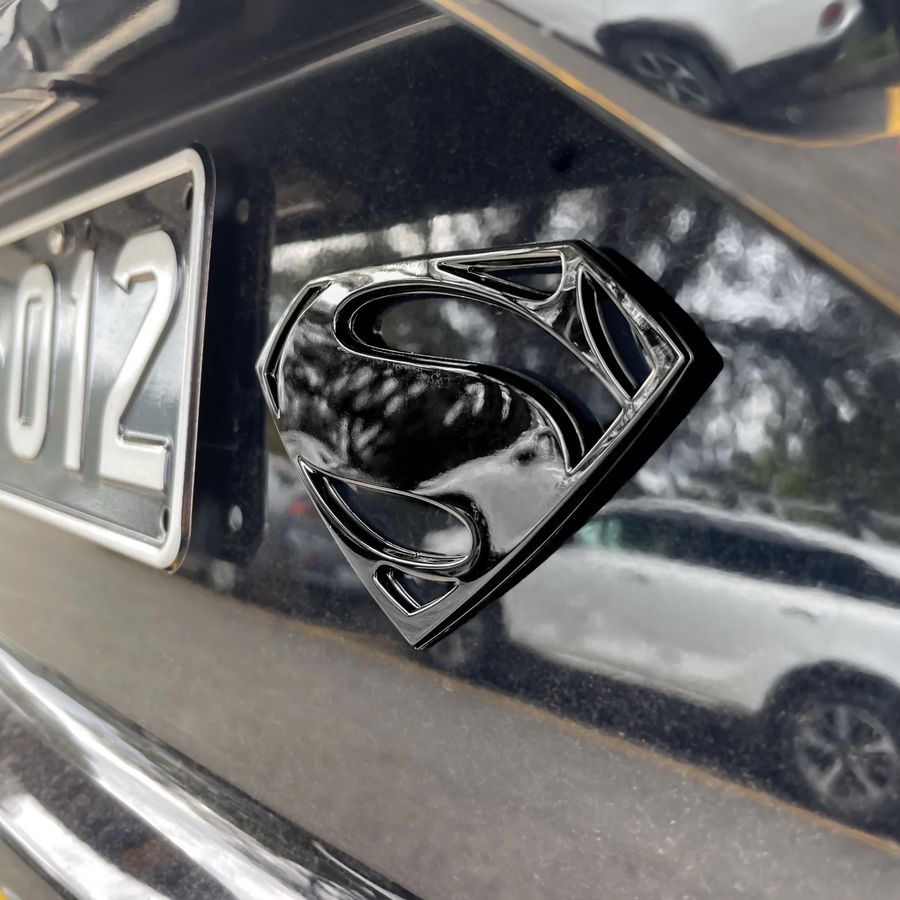 Die Struck Metal Car Badges - Custom Aprons Now