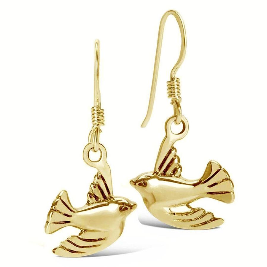 3D Metal Earrings - Custom Aprons Now