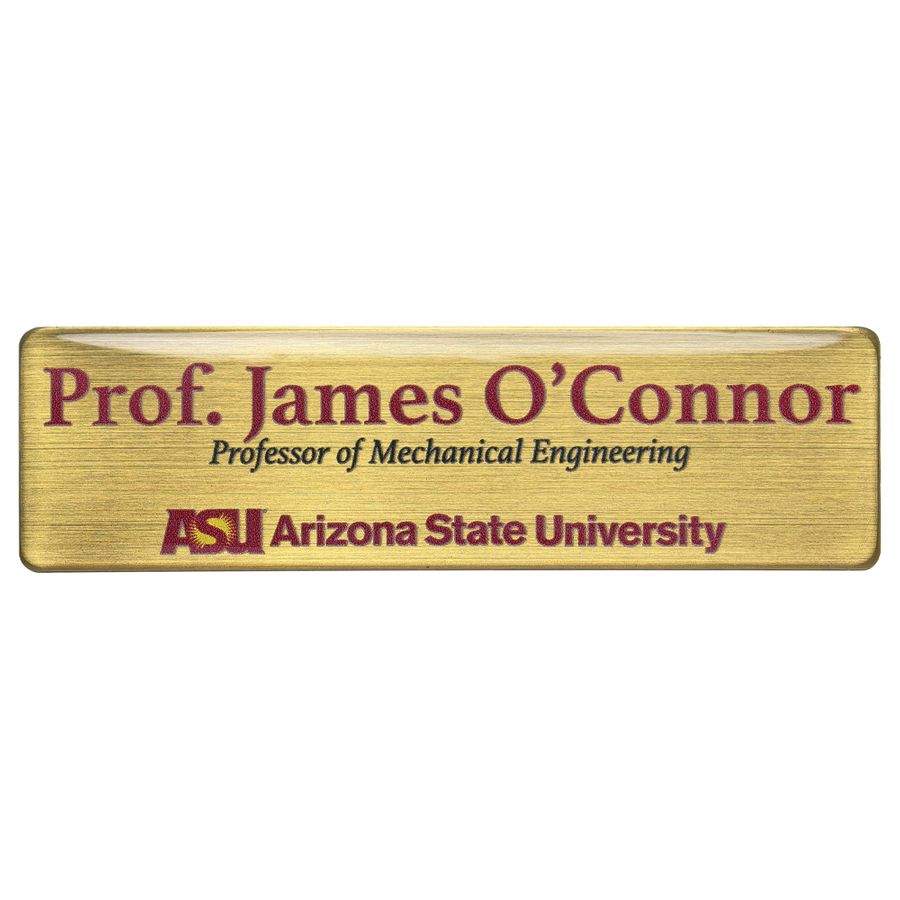 Epoxy Dome Name Badges - Custom Aprons Now