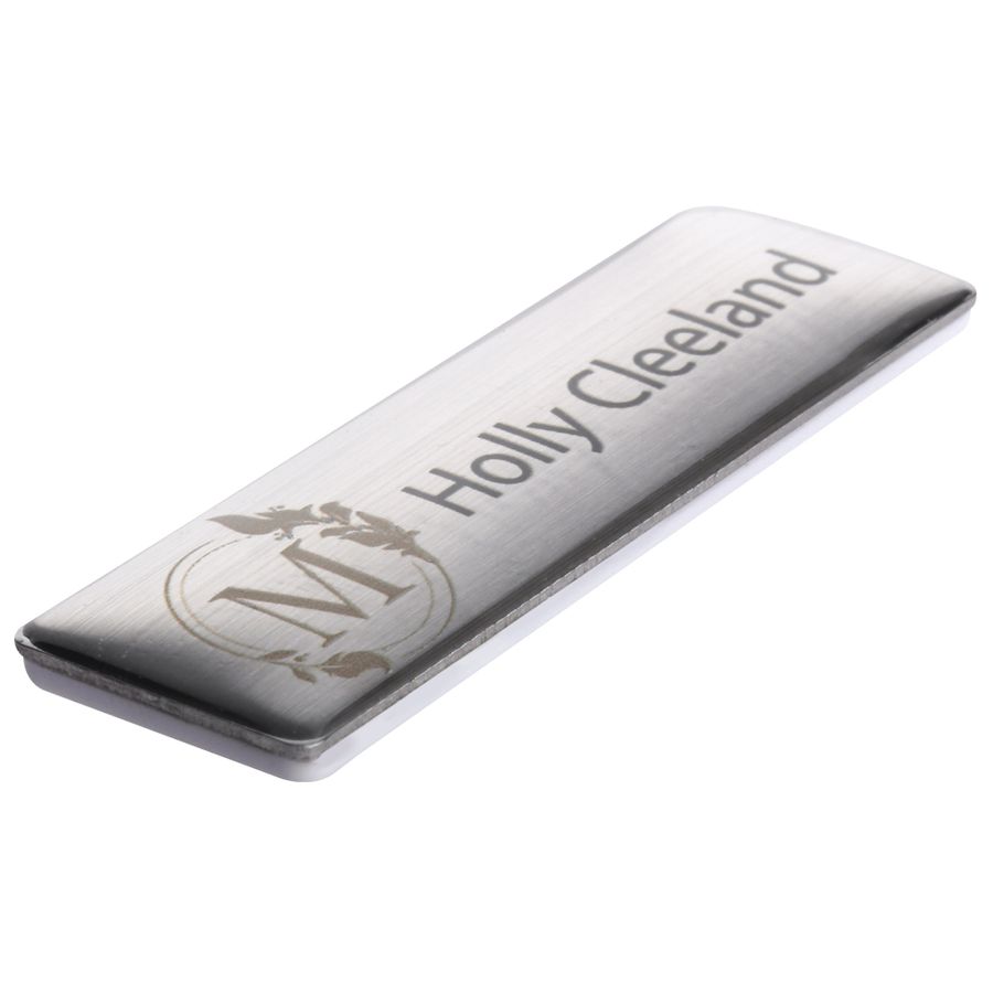 Epoxy Dome Name Badges - Custom Aprons Now