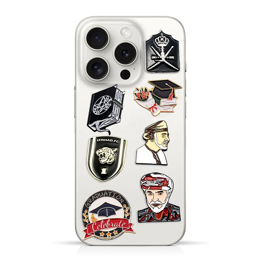 Soft Enamel Metal Sticker - Custom Aprons Now