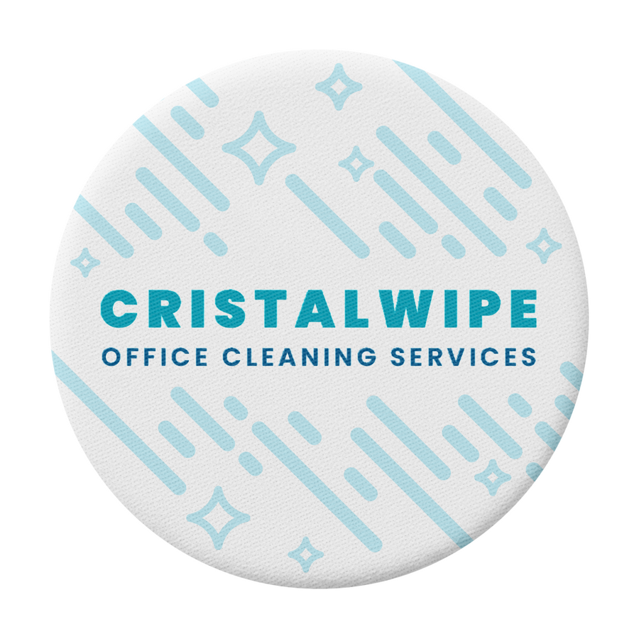 Woven Button Pins - Custom Aprons Now