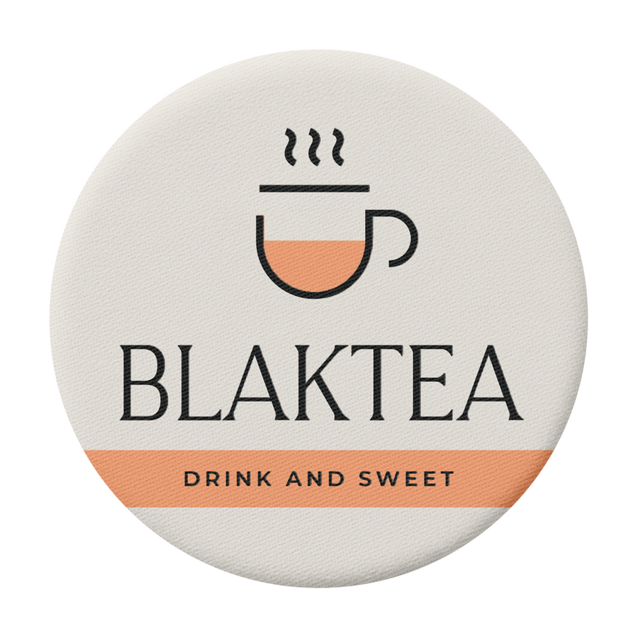 Woven Button Pins - Custom Aprons Now