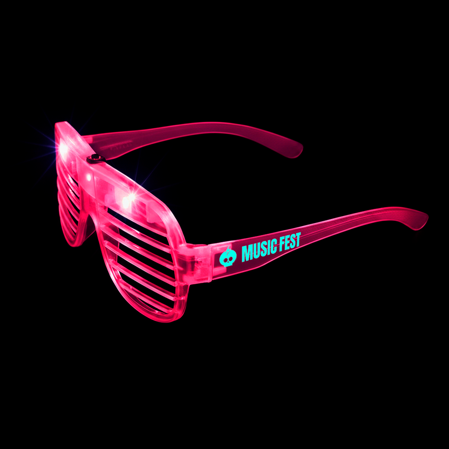 Light-Up LED Slotted Glasses - Table Covers Now