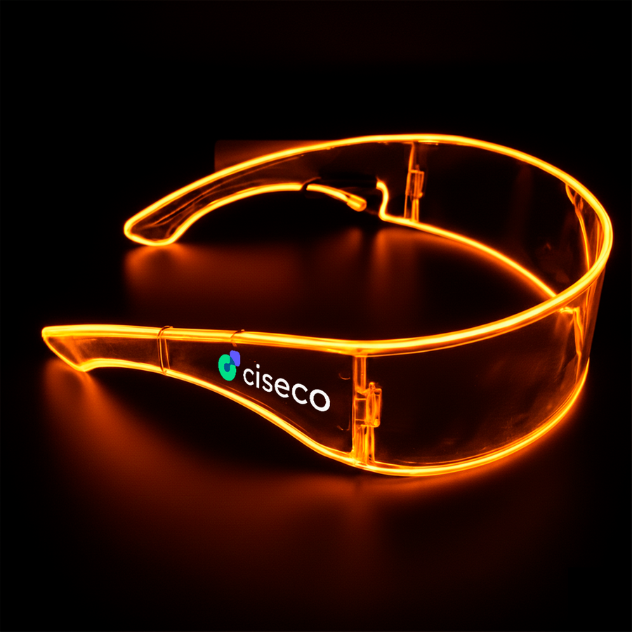 Light Up Cyber Glasses - Table Covers Now