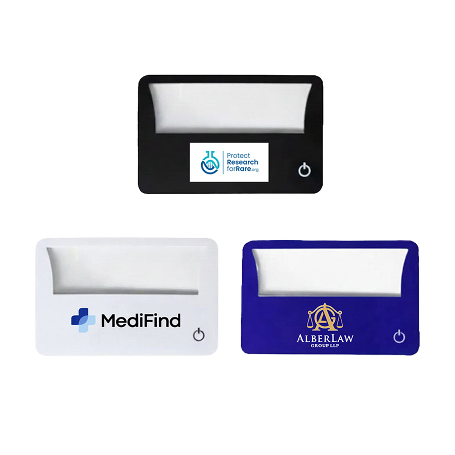 Card Shaped Magnifiers - Table Covers Now