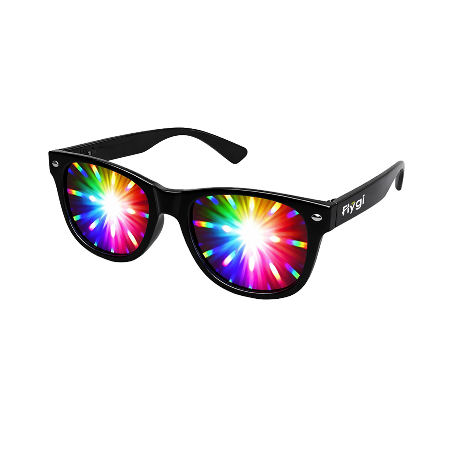 Plastic 3D Fireworks Glasses - Table Covers Now