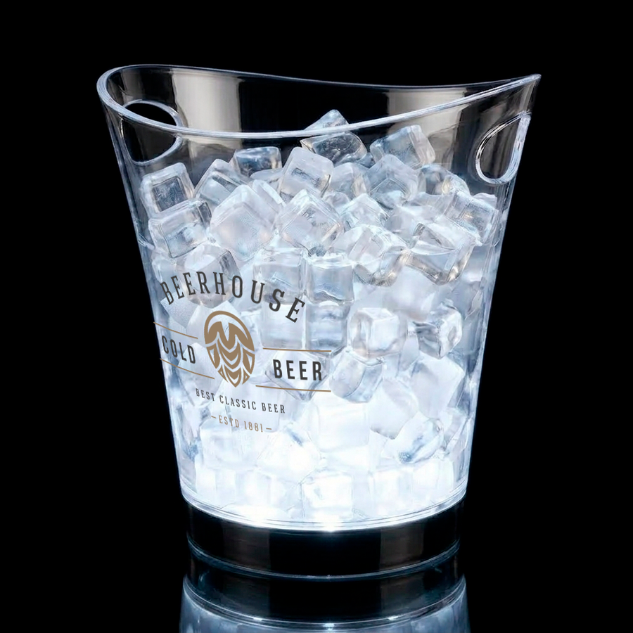Classic Light-Up Drink Buckets - Custom Aprons Now