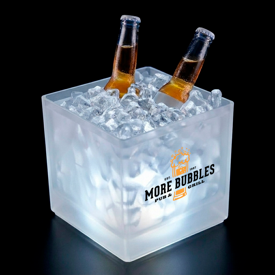 LED Frosted Drink Cubes - Custom Aprons Now