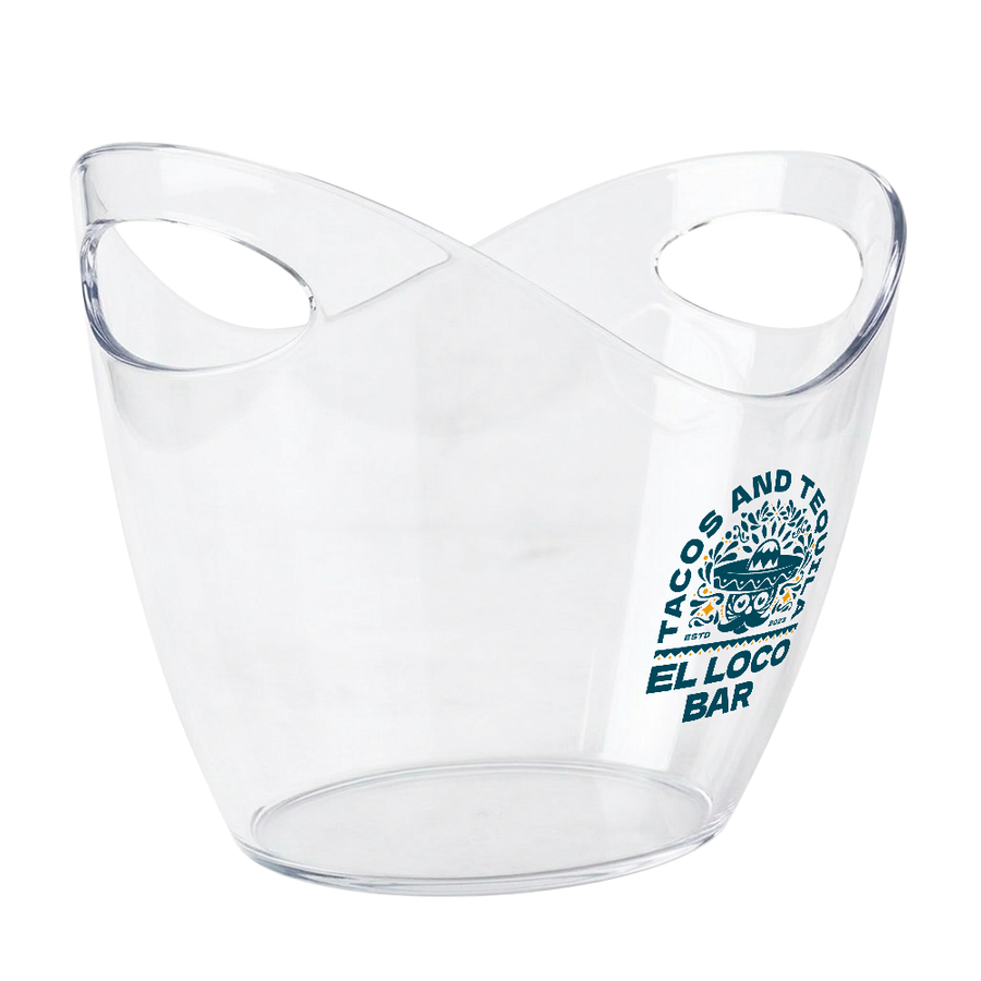 Curved Dual-Handle Drink Buckets - Custom Aprons Now
