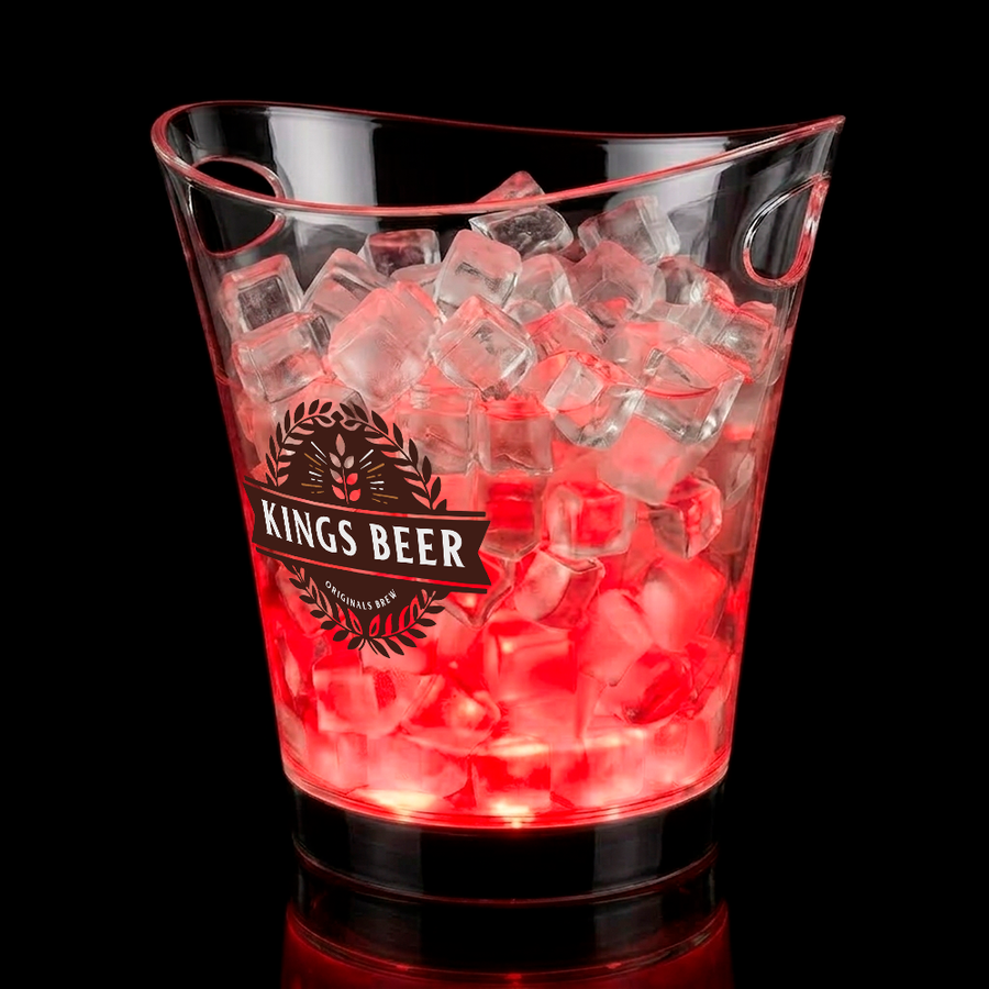 Classic Light-Up Drink Buckets - Custom Aprons Now