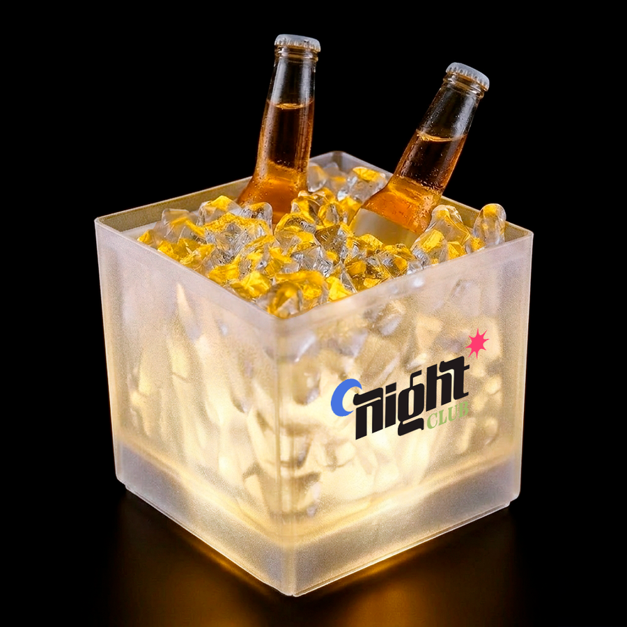 LED Frosted Drink Cubes - Custom Aprons Now