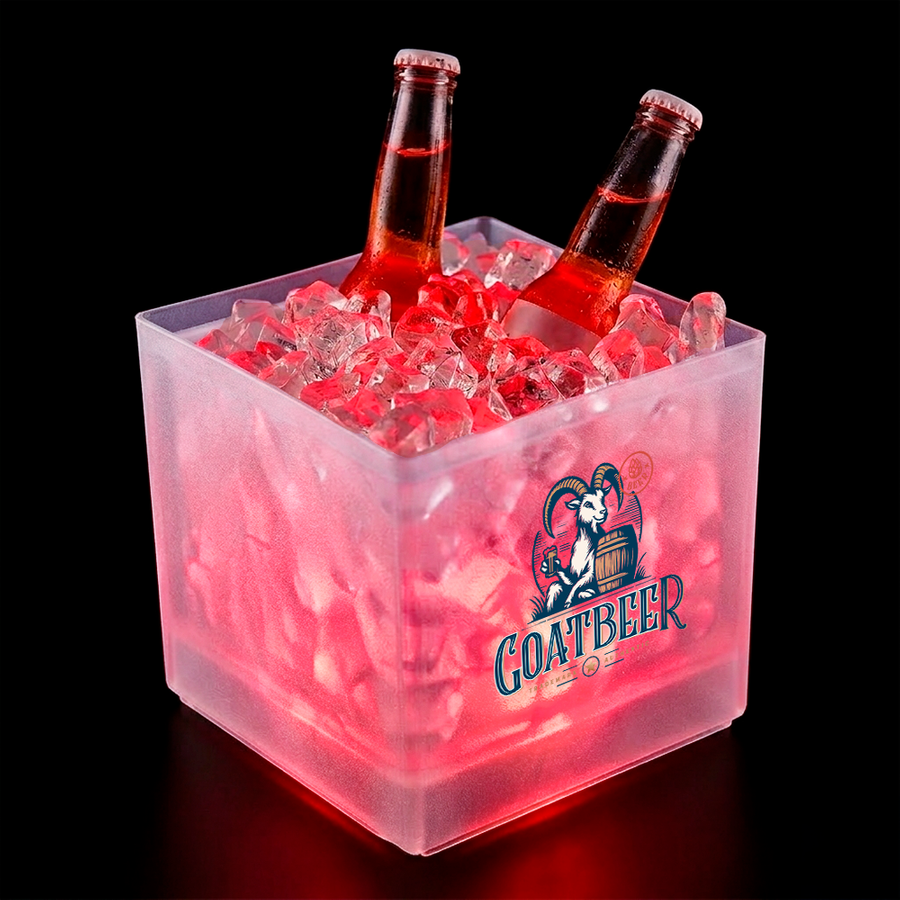 LED Frosted Drink Cubes - Custom Aprons Now