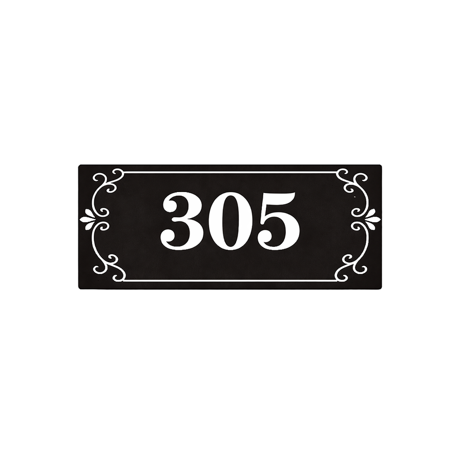 Bespoke Door Number Plates - Custom Aprons Now