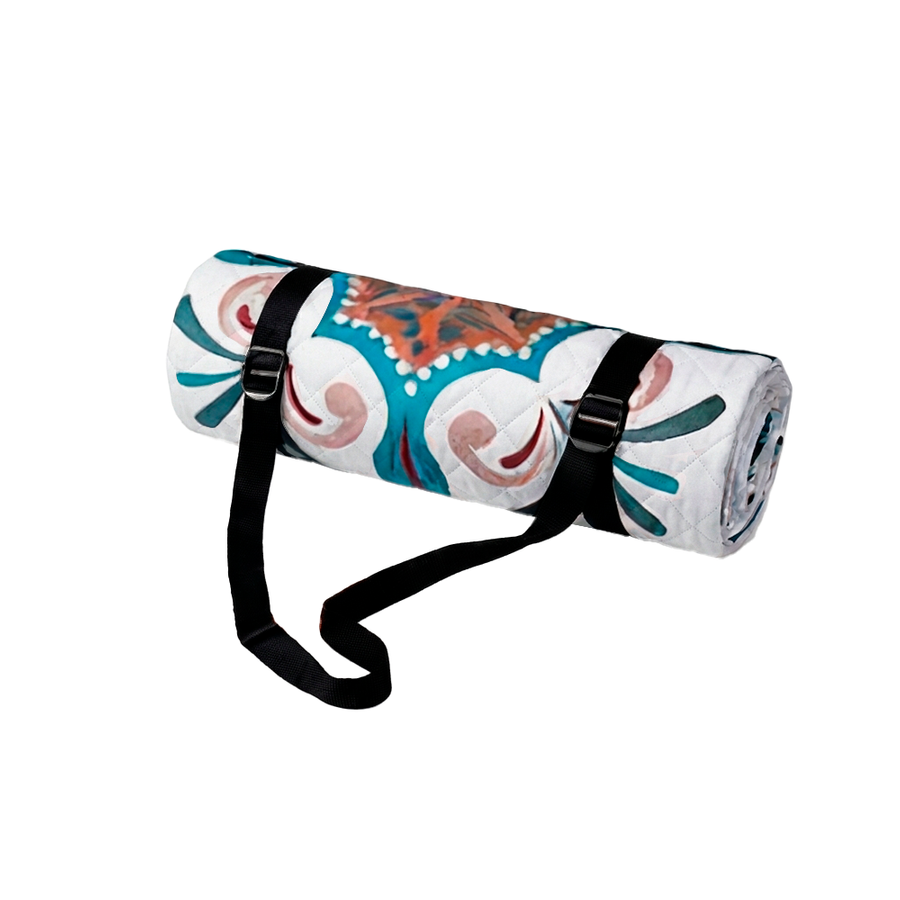 Easy Transport Beach Mats - Custom Aprons Now