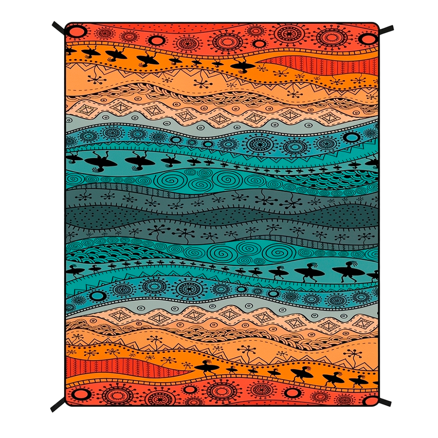 Windproof Beach Mats - Custom Aprons Now