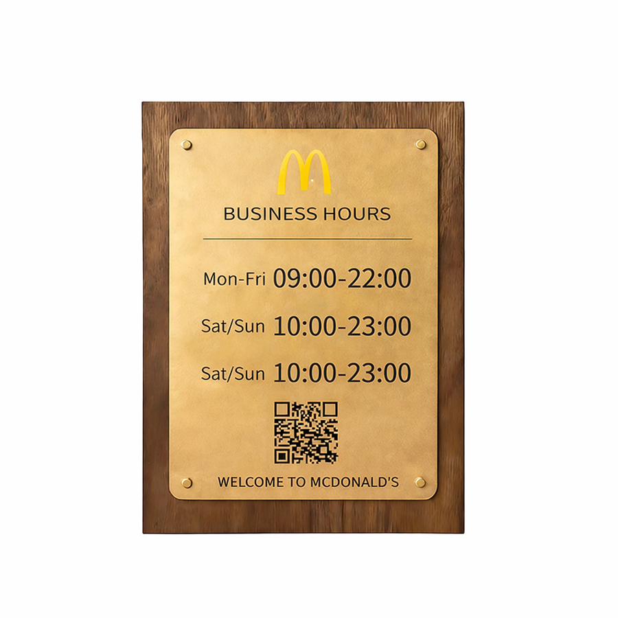 Door Plaques - Custom Aprons Now