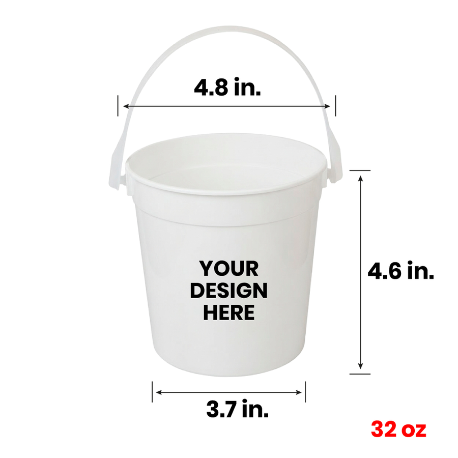 Colored Drink Buckets - Custom Aprons Now