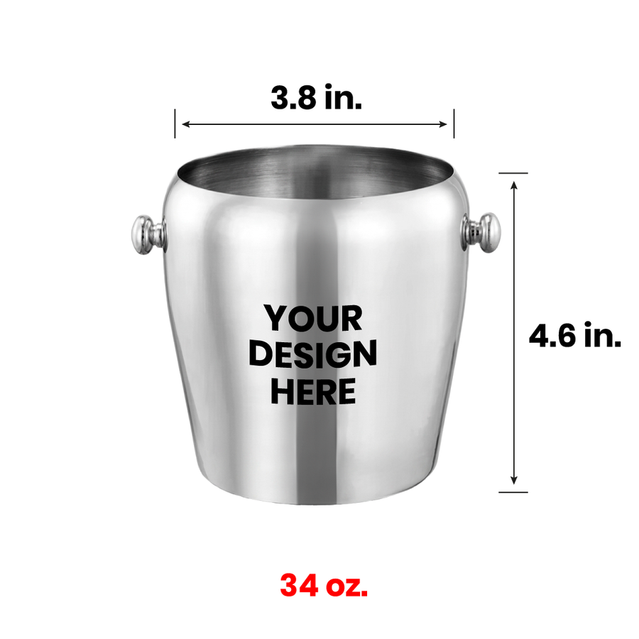 Stainless Steel Champagne Barrels - Custom Aprons Now