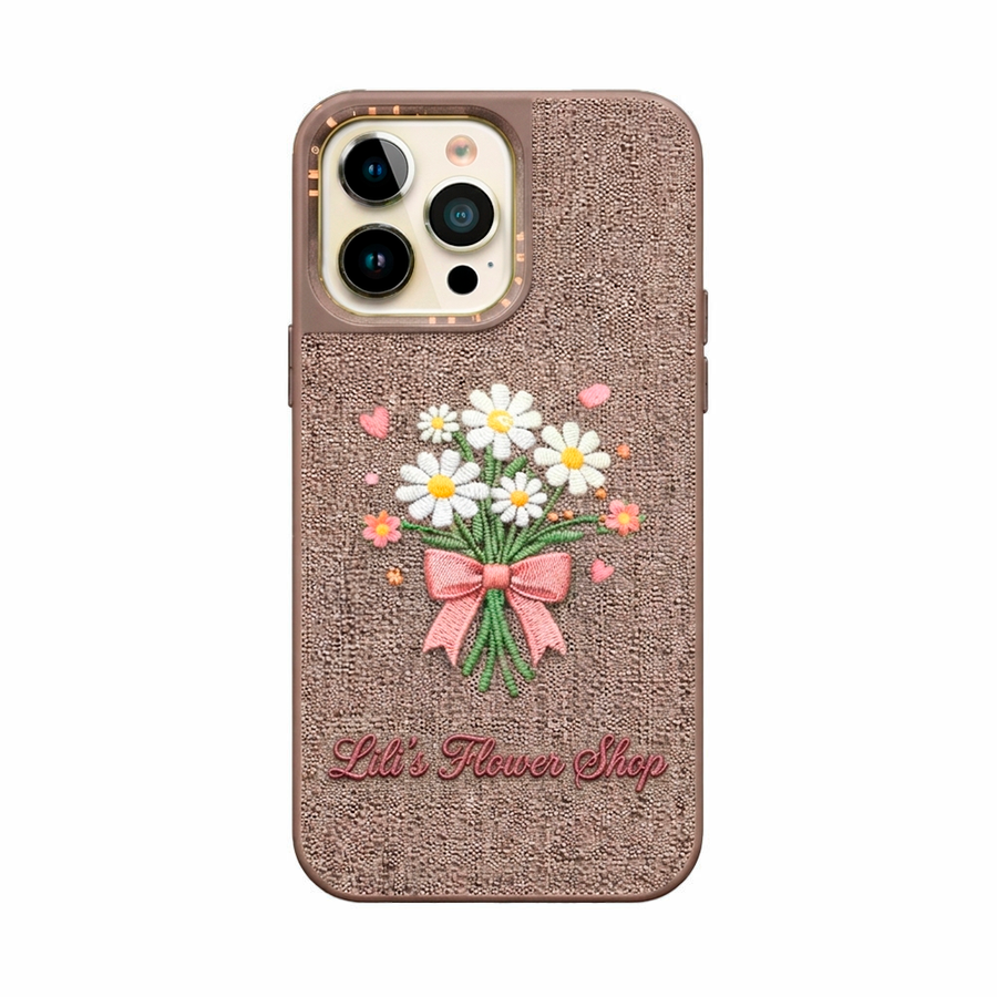 Embroidery iPhone Cases - Custom Aprons Now