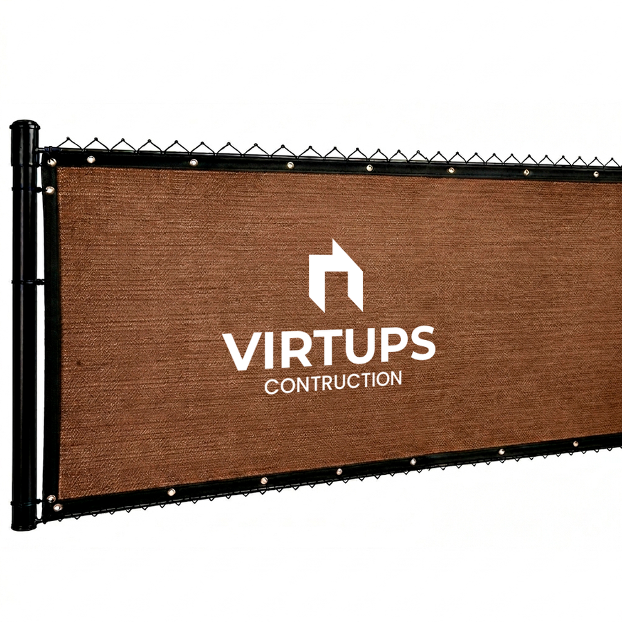 Custom 98% Blockage Fence Screen - Table Covers Now