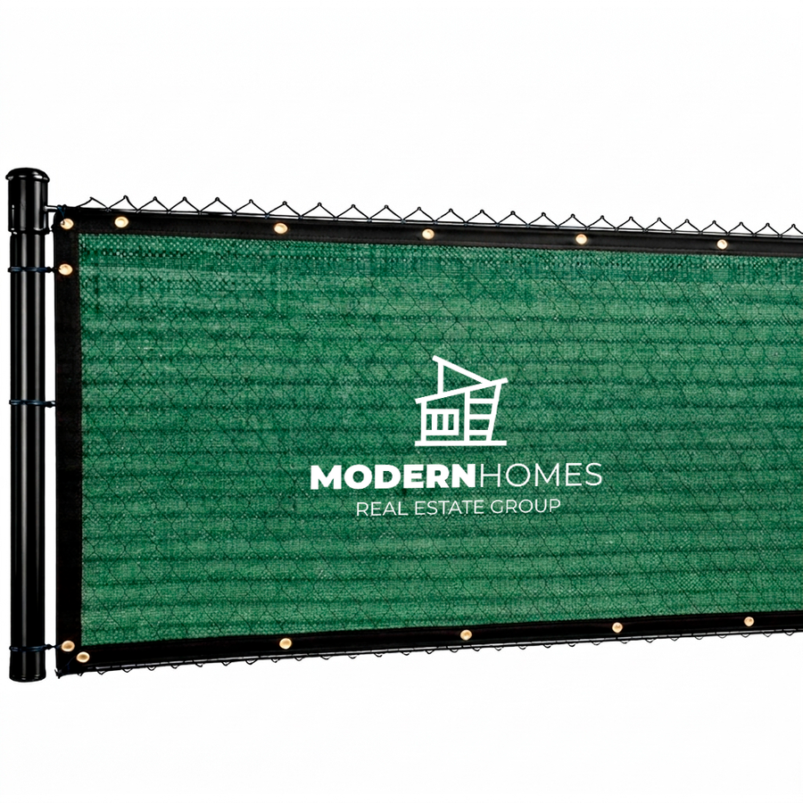 Custom 85% Blockage Fence Screen - Table Covers Now