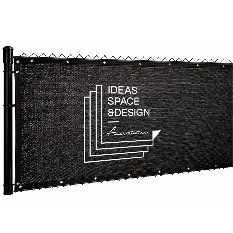 Custom 98% Blockage Fence Screen - Table Covers Now