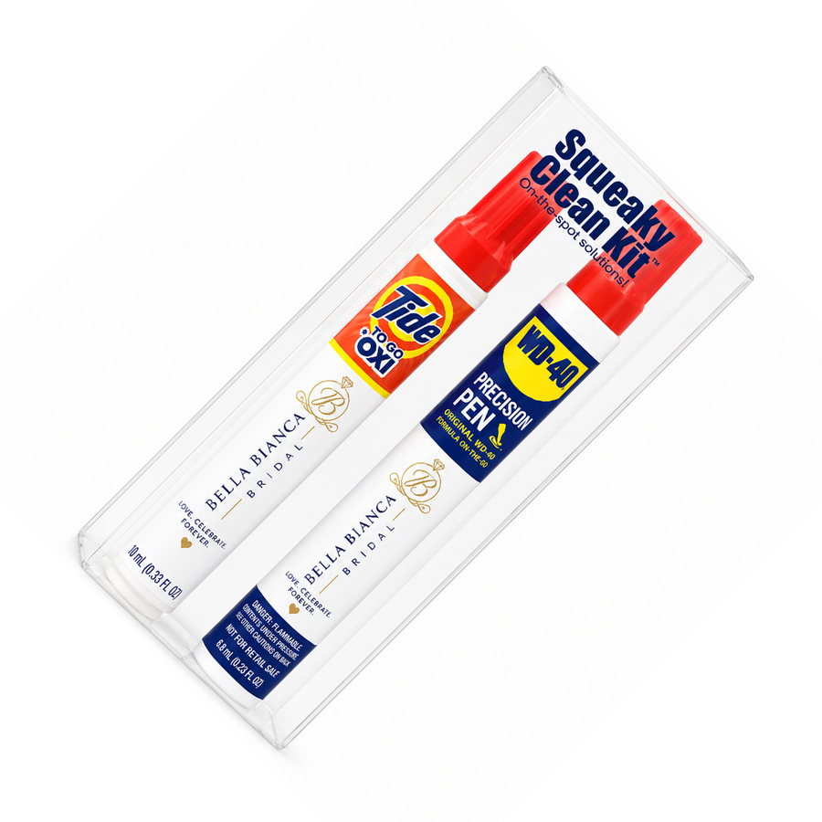 Squeaky Clean Kit - WD-40® Precision Pen and Tide® to Go + Oxi Travel Kits - Table Covers Now