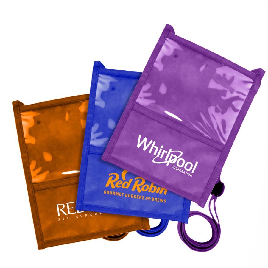 Pen Loop Neck Wallets - Table Covers Now