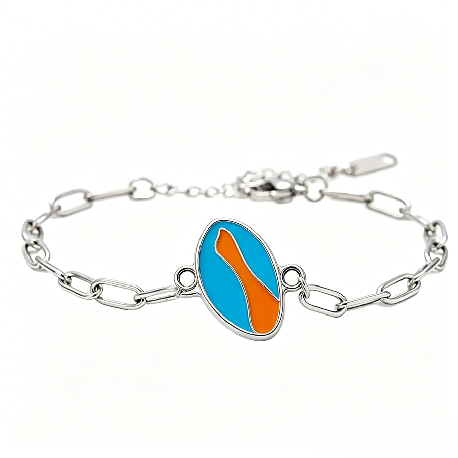 Soft Enamel Charm Bracelets - Custom Aprons Now