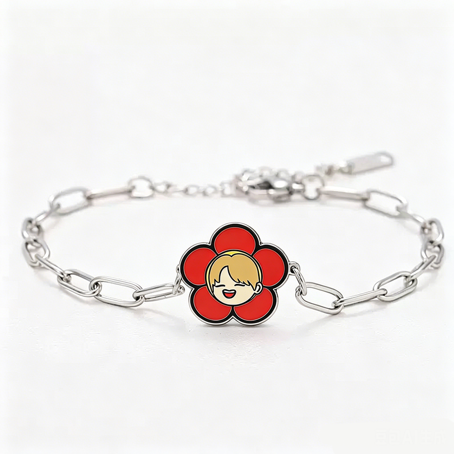 Hard Enamel Charm Bracelets - Custom Aprons Now