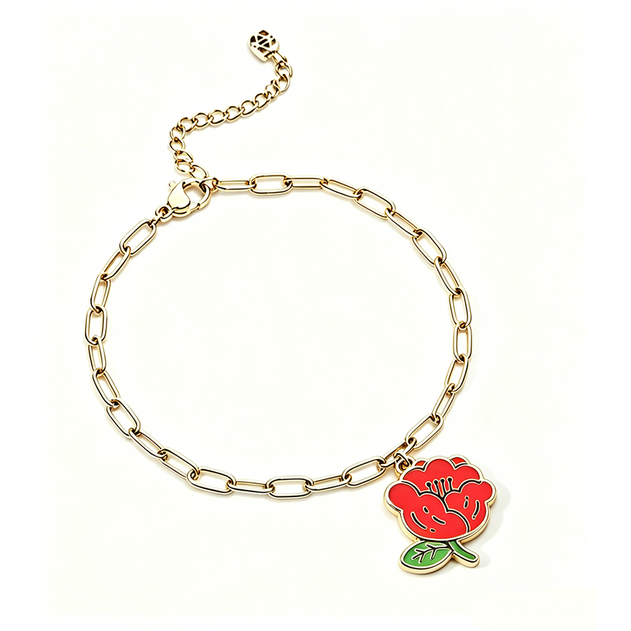 Hard Enamel Charm Bracelets - Custom Aprons Now