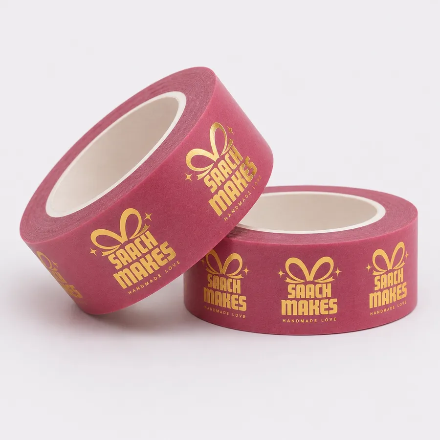 Foil Stamped Washi Tapes - Custom Aprons Now