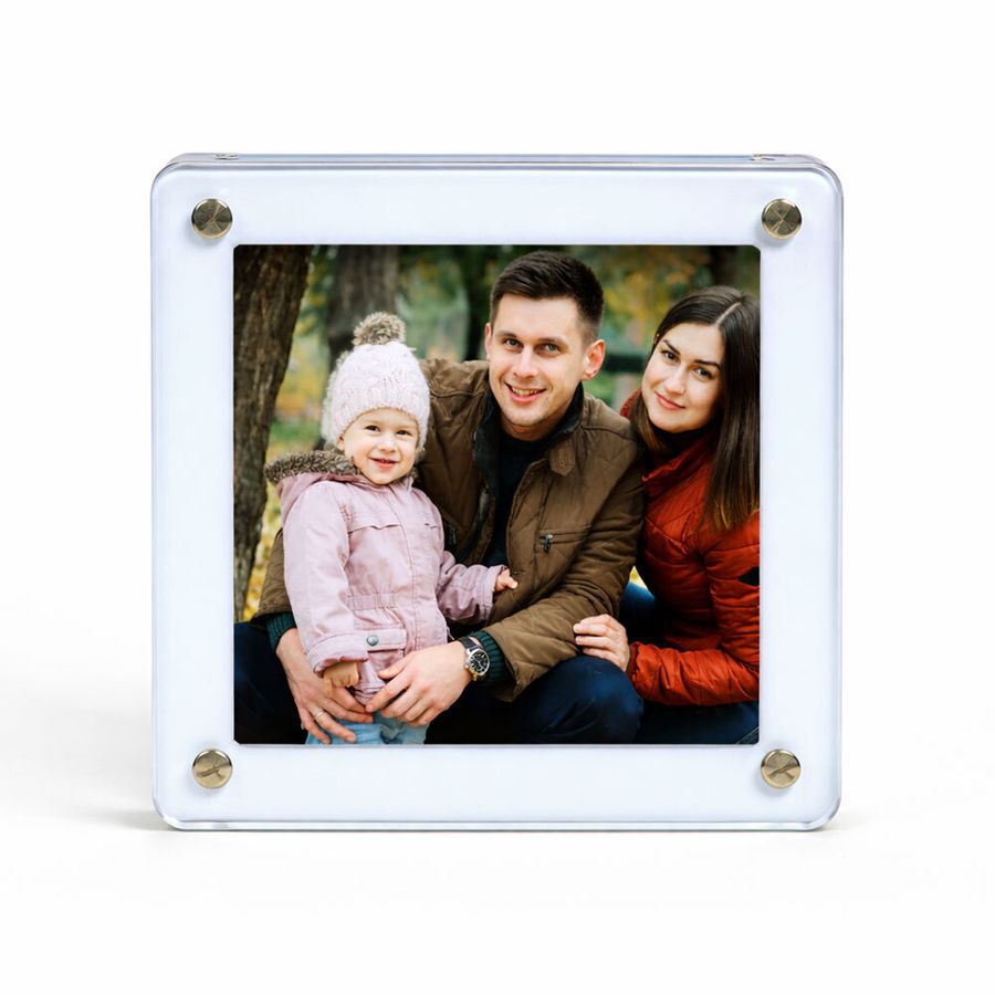 Acrylic Magnetic Photo Frames - Custom Aprons Now
