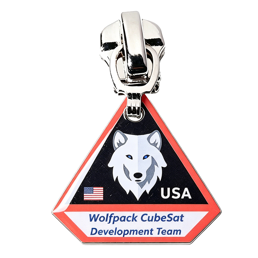 Offset Printing Metal Zipper Pullers - Custom Aprons Now
