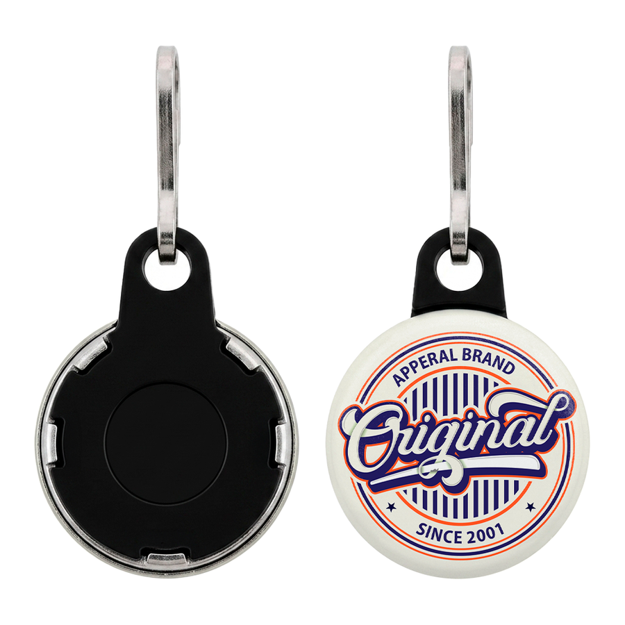 Button Zipper Pullers - Custom Aprons Now