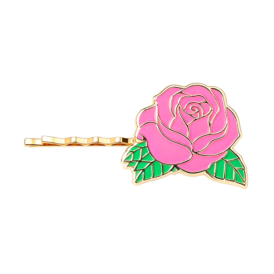 Soft Enamel Metal Hair Clips - Custom Aprons Now
